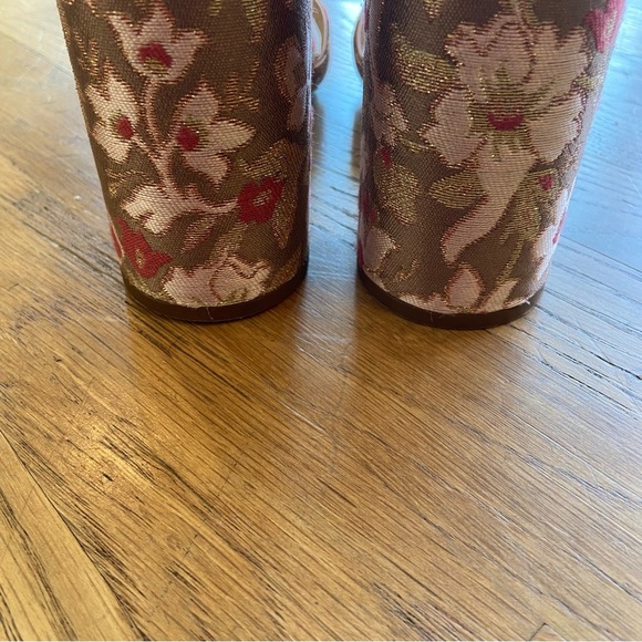 Sam Edelman Orlane Dusty Rose Sandals Block Heel Open Toe Women's Size 9m - Picture 15 of 16